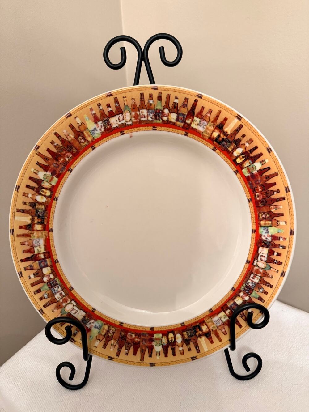 Vintage Syracuse Dinnerware Nintey Nine Bottles of Beer Pattern Dinner Plate